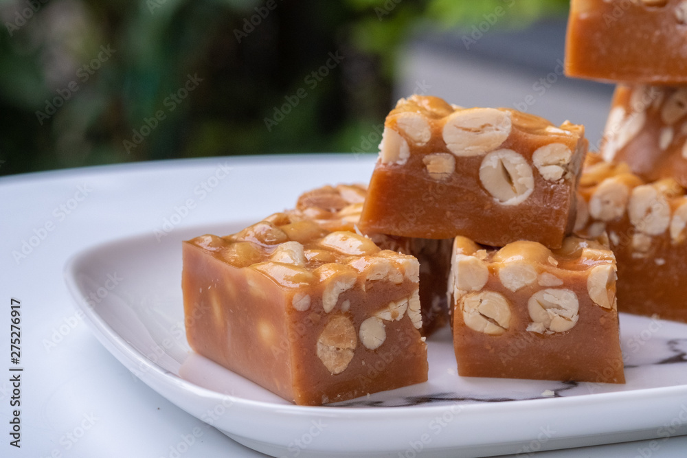 Close up Homemade Hazelnut Slices. (selective Focus) Close up Homemade Hazelnut Slices. (selective Focus)