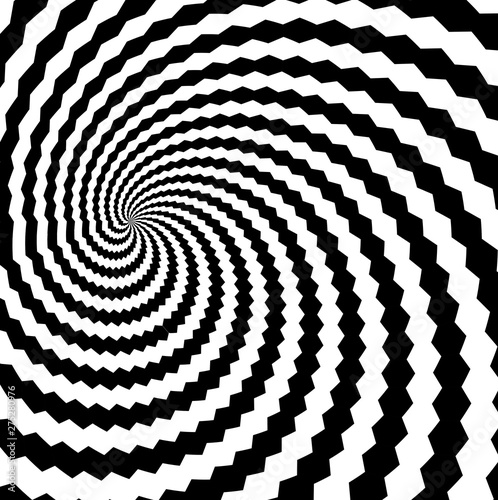 Vecor abstract perspective background. Checkered 3d texture.