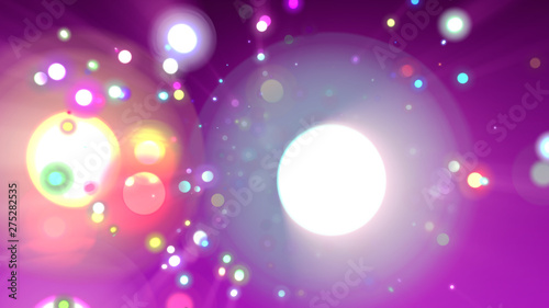 spots bokeh color abstract background