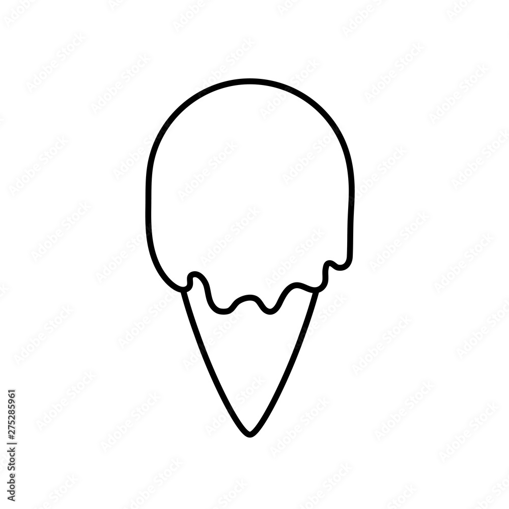 delicious ice cream in cone delicious ice cream in cone