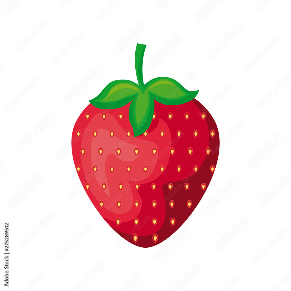 healthy strawberry fruit and slice healthy strawberry fruit and slice