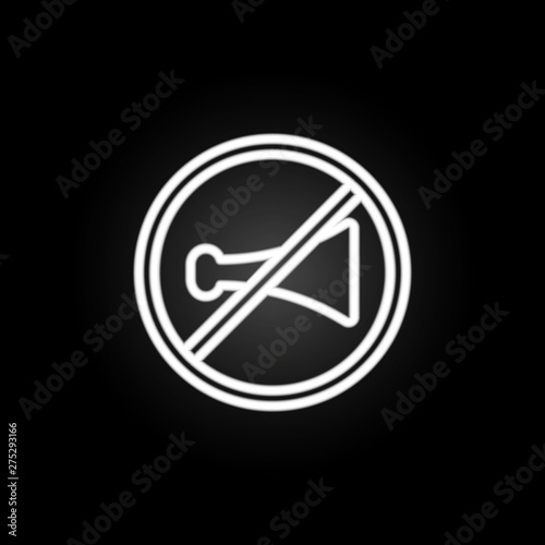 no sign neon icon. Elements of road sign set. Simple icon for websites, web design, mobile app, info graphics Free Download no sign neon icon. Elements of road sign set. Simple icon for websites, web design, mobile app, info graphics - GFXLoad