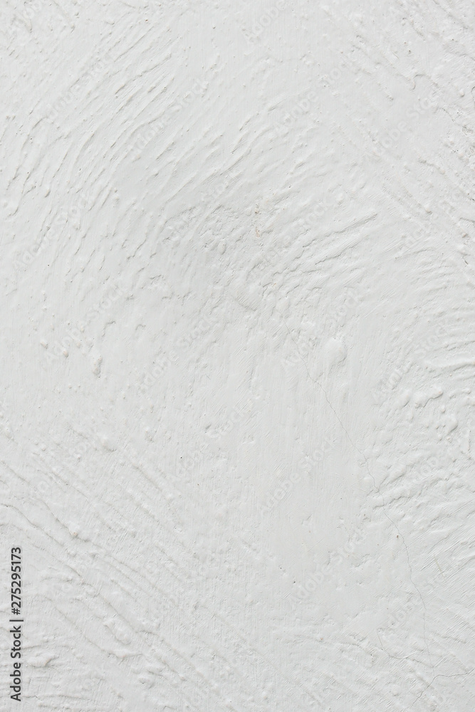 White texture background. Painted whitewash wall.