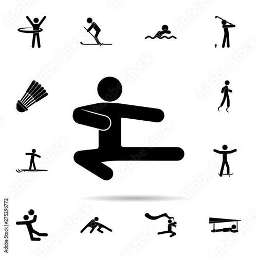 jab icon. Universal set of Sport for website design and development, app development