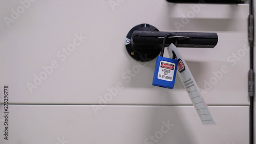 Lock out & Tag out, Lock out station, machine - specific Lock out devices , Lock out for electrical maintenance