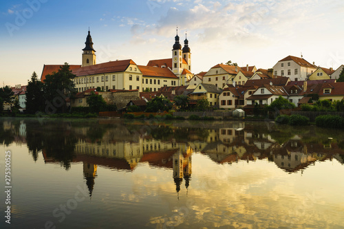 The historic core of Telc is a valuable urban conservation area and is a UNESCO World Heritage Site.