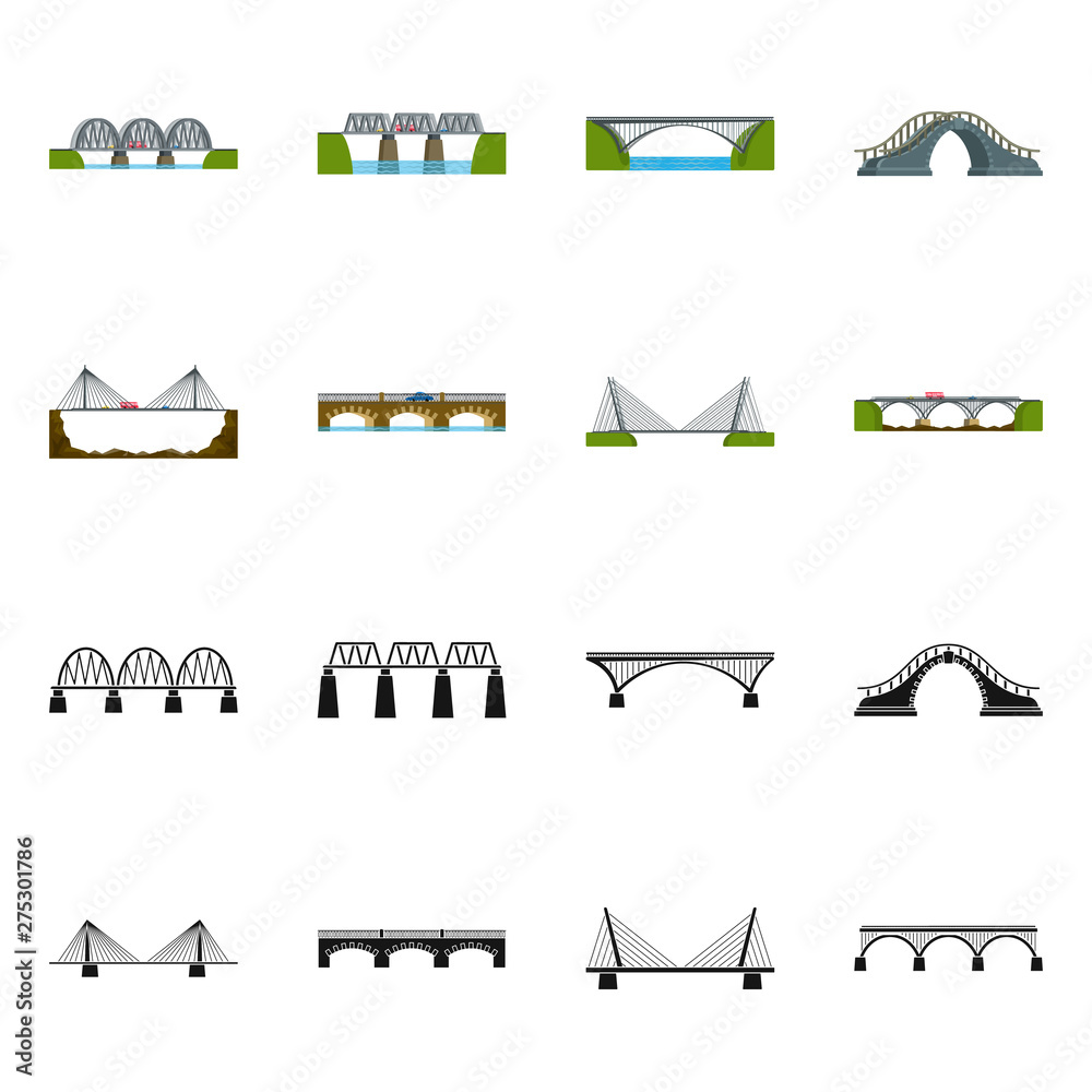 Vector design of connection and design icon. Set of connection and side vector icon for stock. Vector design of connection and design icon. Set of connection and side vector icon for stock.