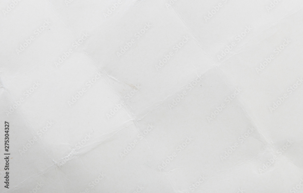 Fototapeta premium Texture Of Crumpled White Paper