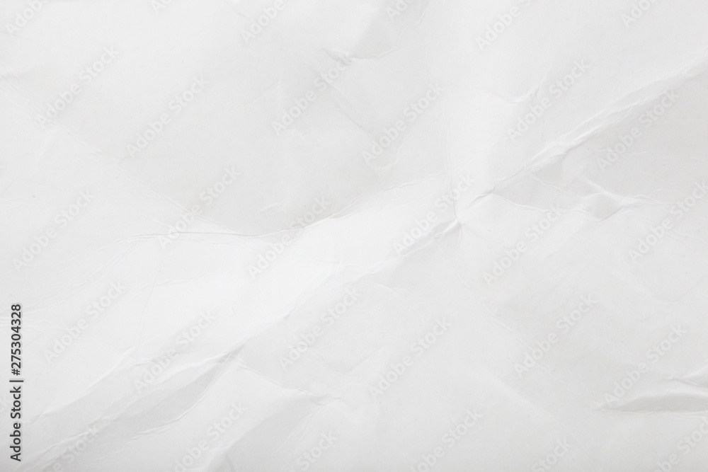 Fototapeta premium Texture Of Crumpled White Paper