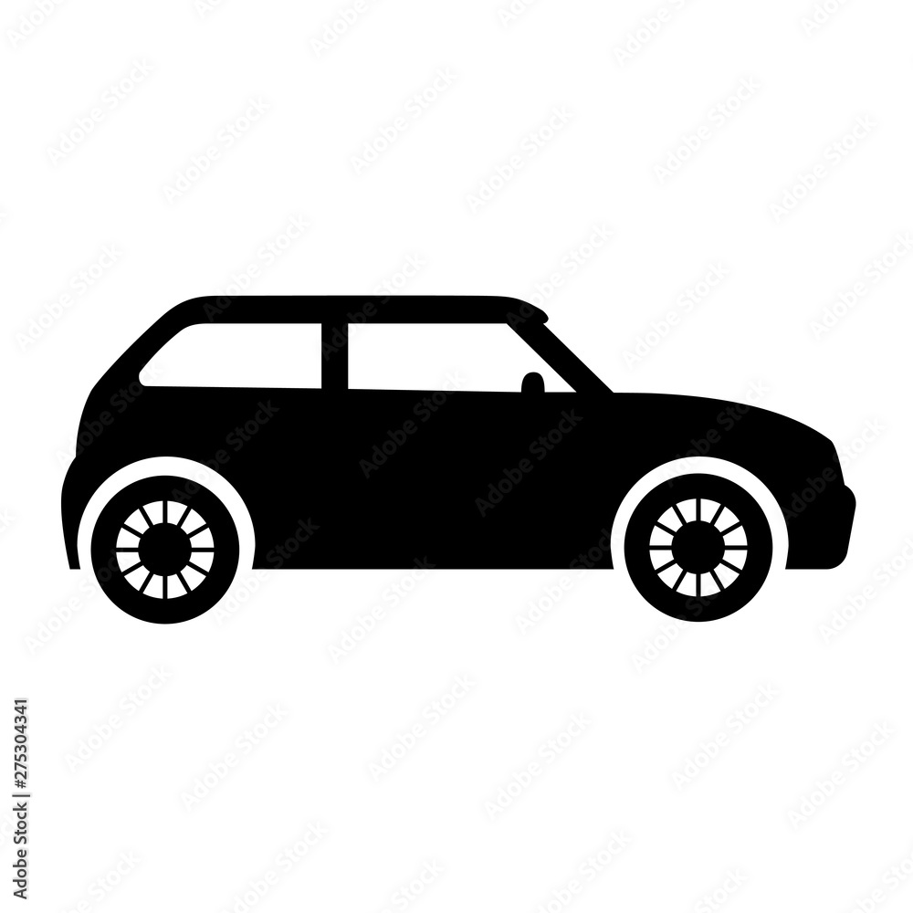 Crossover car icon vector. Crossover symbol illustration. Crossover car icon vector. Crossover symbol illustration.