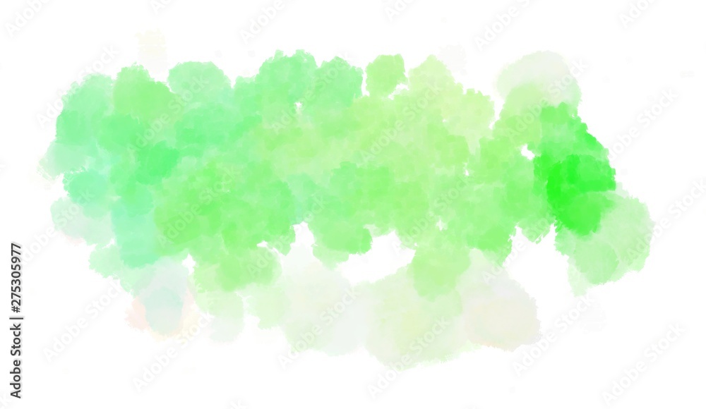 pale green, honeydew and vivid lime green watercolor graphic background illustration. painting can be used as graphic element or texture