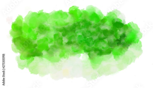 moderate green, tea green and pale green watercolor graphic background illustration. painting can be used as graphic element or texture