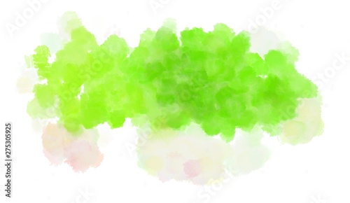 watercolor green yellow, beige and khaki color graphic background illustration painting