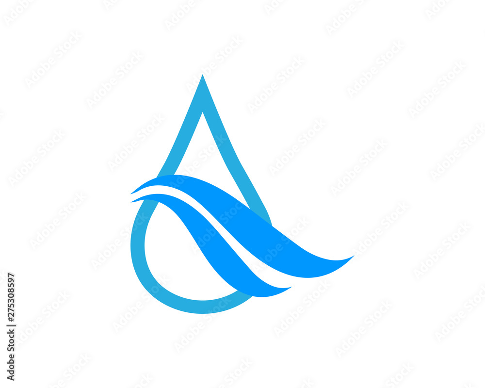 water drop Logo Template vector illustration design water drop Logo Template vector illustration design