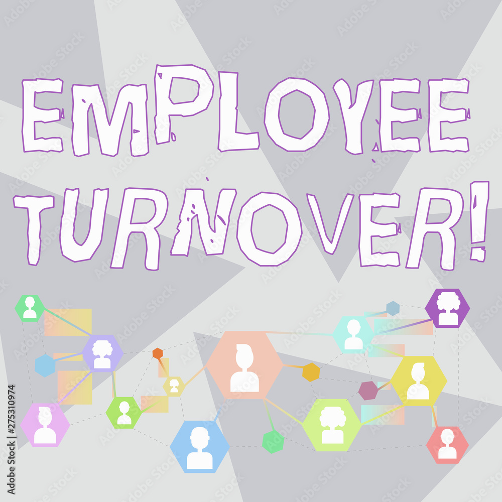 Word writing text Employee Turnover. Business photo showcasing the percentage of workers who leave an organization Online Chat Head Icons with Avatar and Connecting Lines for Networking Idea Word writing text Employee Turnover. Business photo showcasing the percentage of workers who leave an organization Online Chat Head Icons with Avatar and Connecting Lines for Networking Idea