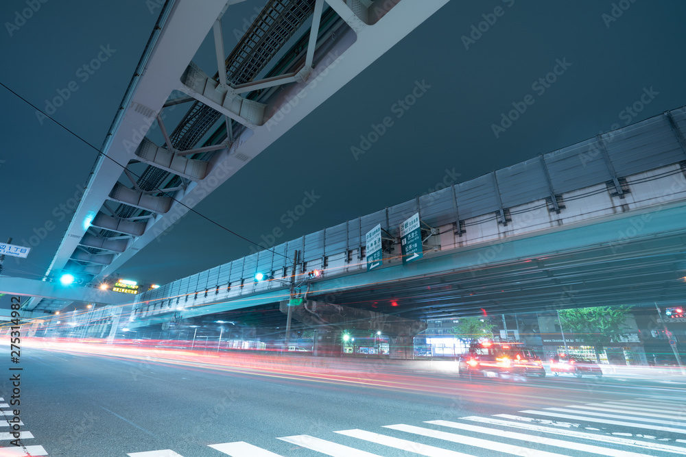 Obraz premium Traffic Images ○吹田JCT周辺