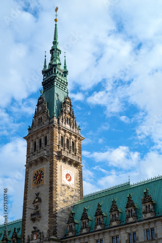 Hamburh, an austere and industrious city of the nord Europe