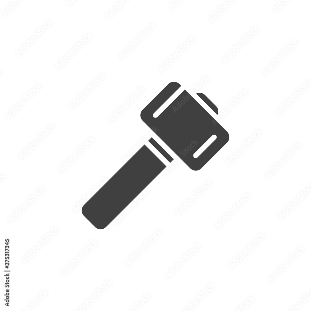 Sledgehammer vector icon. filled flat sign for mobile concept and web design. Wooden mallet, hammer glyph icon. Symbol, logo illustration. Vector graphics Sledgehammer vector icon. filled flat sign for mobile concept and web design. Wooden mallet, hammer glyph icon. Symbol, logo illustration. Vector graphics