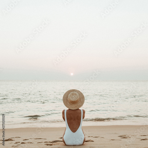 Photography Summer vacation fashion concept