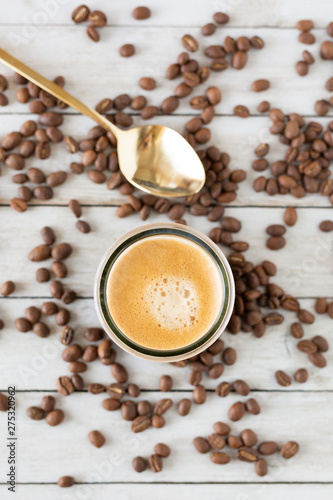 Brewed Espresso Shot in Glass