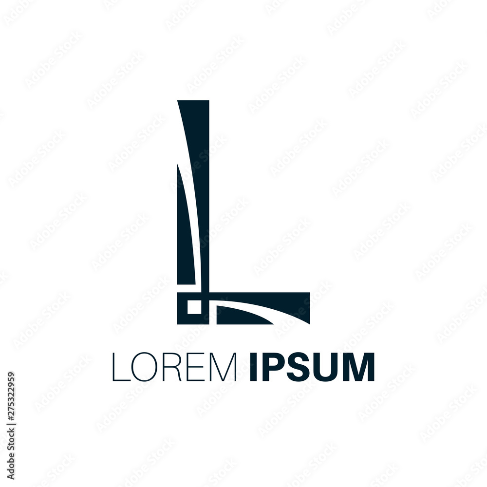 A letter logo design with minimalist concept vector template A letter logo design with minimalist concept vector template