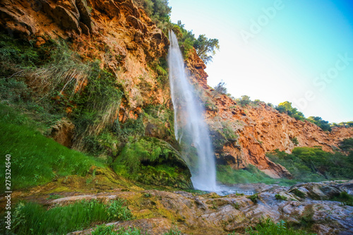 waterfall in the mountains navajas , spain © Bas