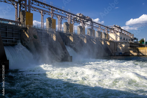 Photography hydro power plant