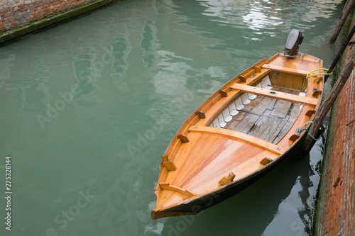 Boat on Canal photo