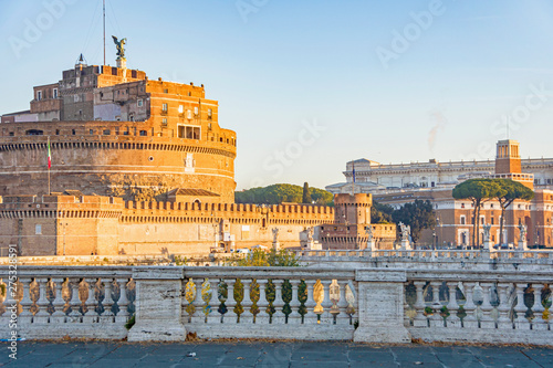 Castle of Saint Angel in Rome