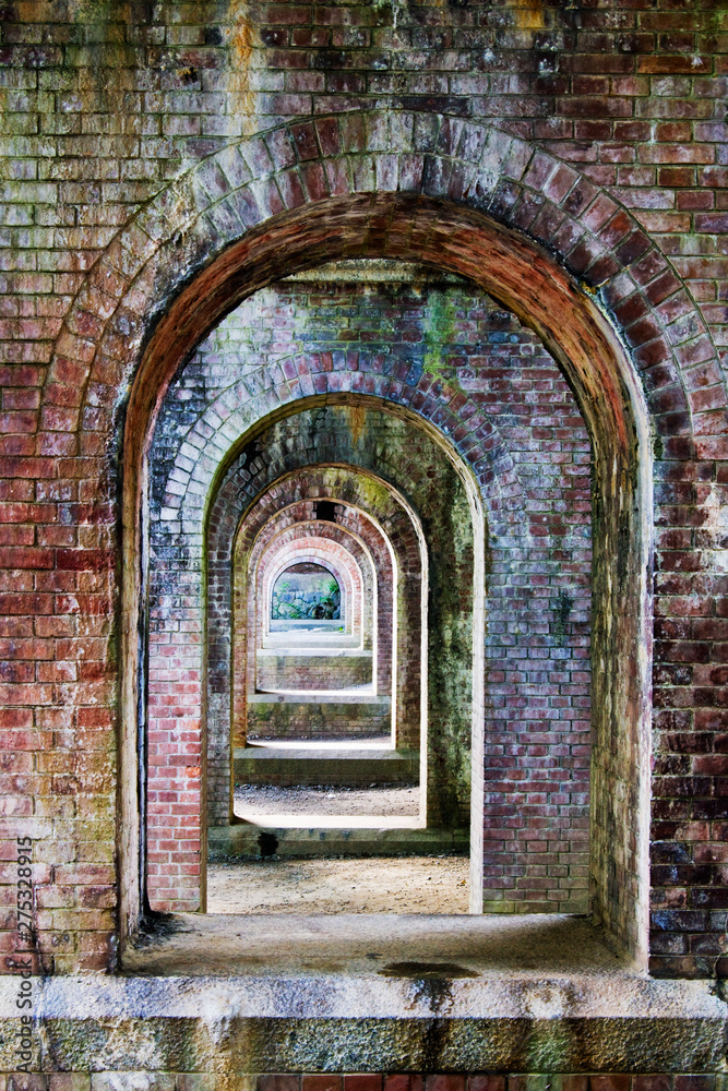 Ancient Brick Aqueduct