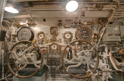 Steering Section on the USS Bowfin photo