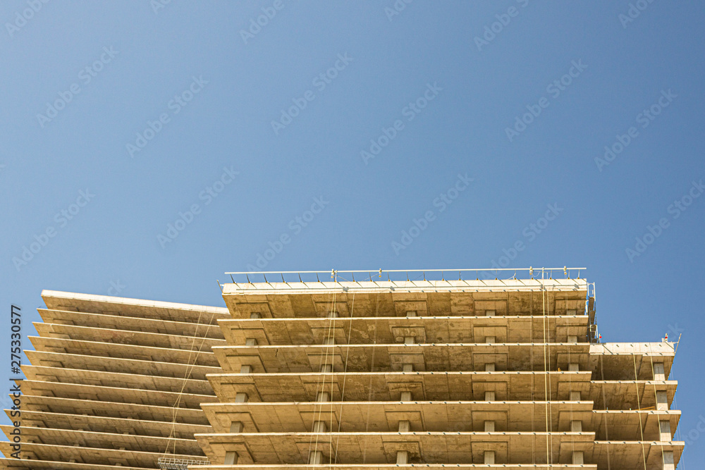 Fototapeta premium construction, apartment, luxury building