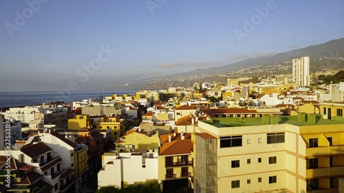 roundview over puerto de la cruz photo