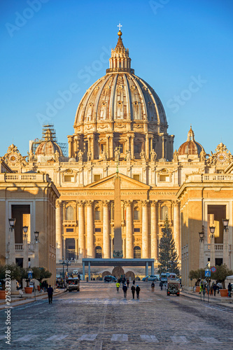 Saint Peter Basilica in Vatican Rome