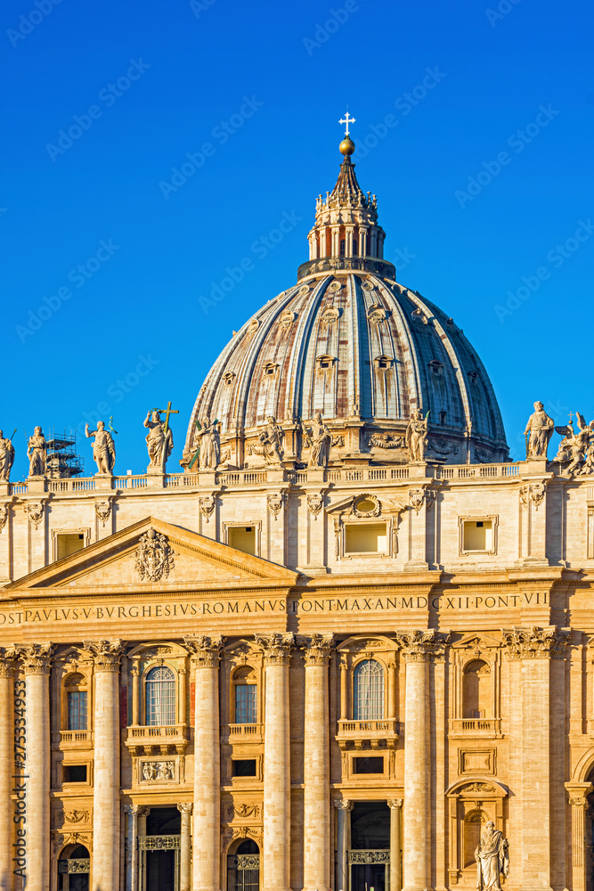 Obraz premium Saint Peter Basilica in Vatican Rome