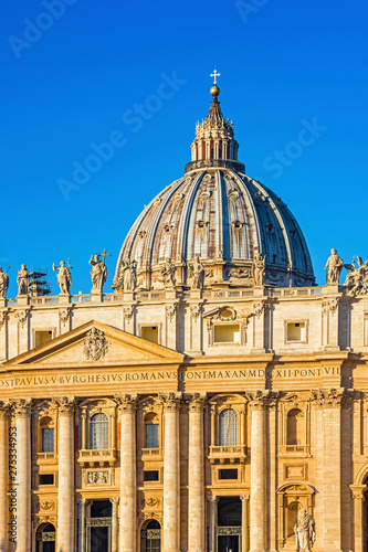 Saint Peter Basilica in Vatican Rome