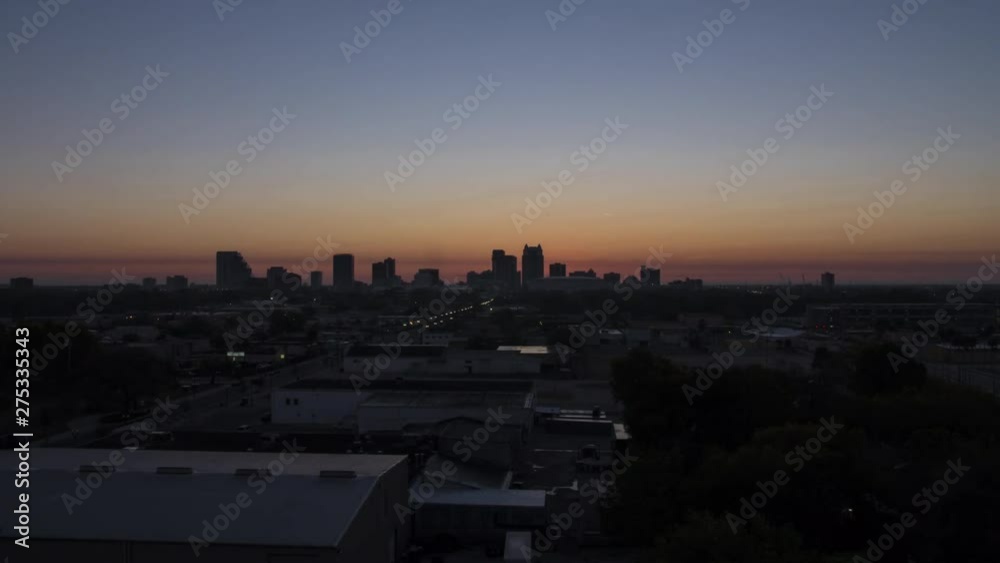 Sunrise in Orlando Florida Sunrise in Orlando Florida