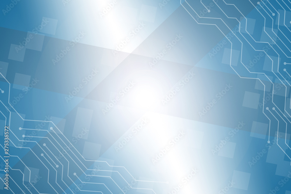 Fototapeta premium abstract, blue, design, wallpaper, light, wave, illustration, curve, backgrounds, graphic, art, line, backdrop, fractal, pattern, lines, color, digital, texture, futuristic, swirl, technology, white