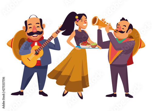 mexican food and tradicional culture