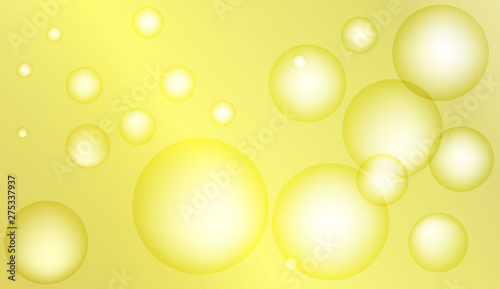 Blurred decorative design with bubbles. For elegant pattern cover book. Vector illustration.