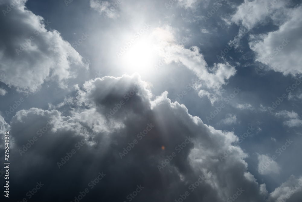 Stormy sky with heavy clouds. Stormy sky with heavy clouds.