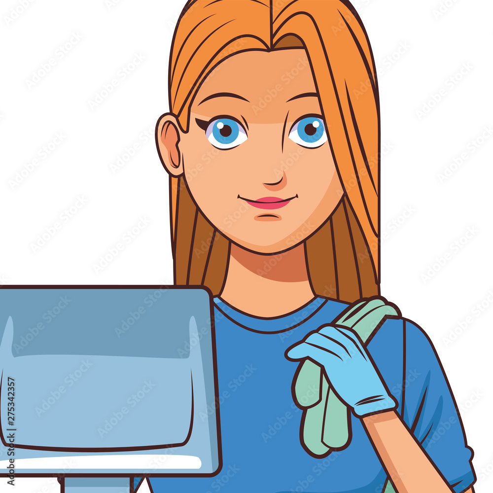 young woman avatar cartoon character profile picture young woman avatar cartoon character profile picture