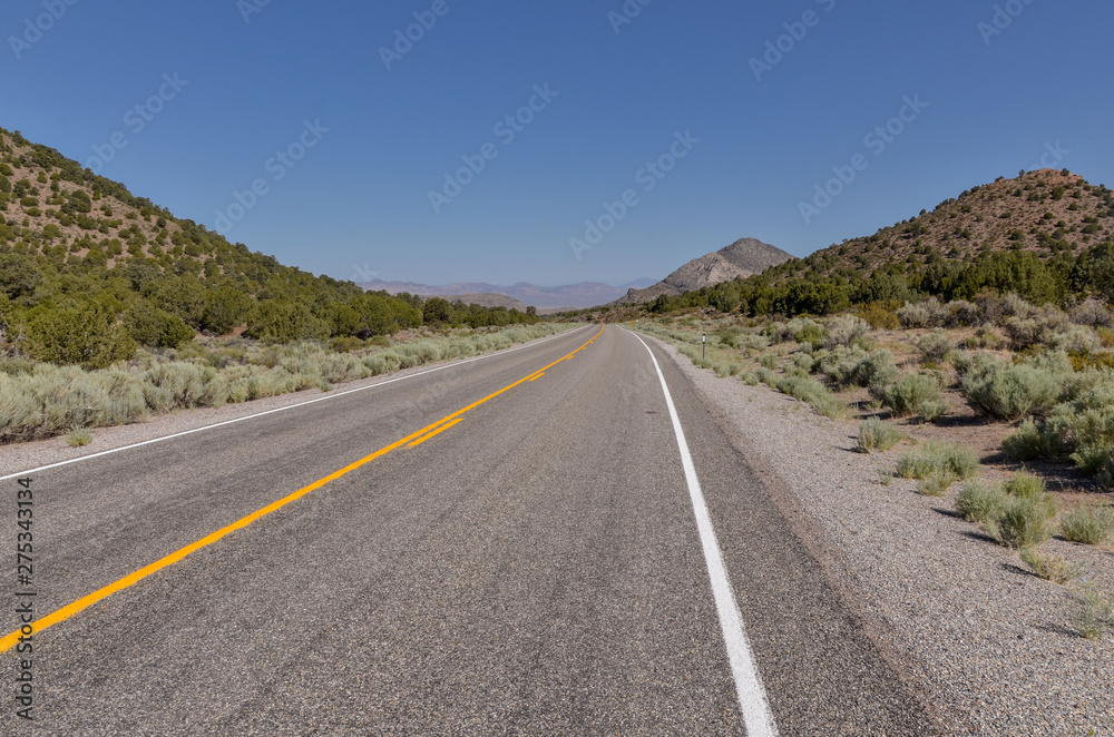 Great Basin Highway near Caliente, Lincoln County, Nevada