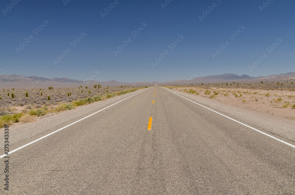Extraterrestrial Highway between Crystal Springs and Rachel (Lincoln county, Nevada, USA) Extraterrestrial Highway between Crystal Springs and Rachel (Lincoln county, Nevada, USA)