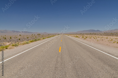 Extraterrestrial Highway between Crystal Springs and Rachel (Lincoln county, Nevada, USA)
