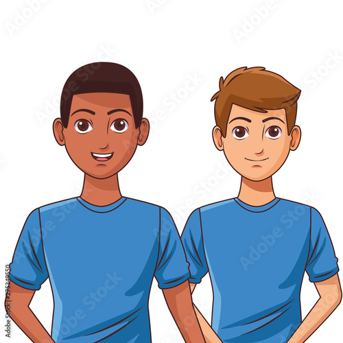cleaning service person avatar cartoon character