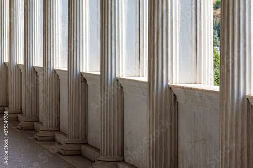 Row of Marble columns