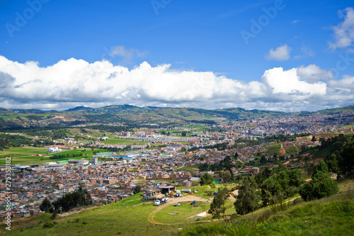 Panoramica de la Ciudad de Tunja, Boyaca, Colombia photo
