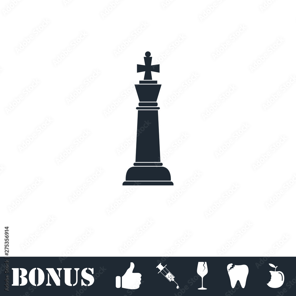 Chess icon flat Chess icon flat