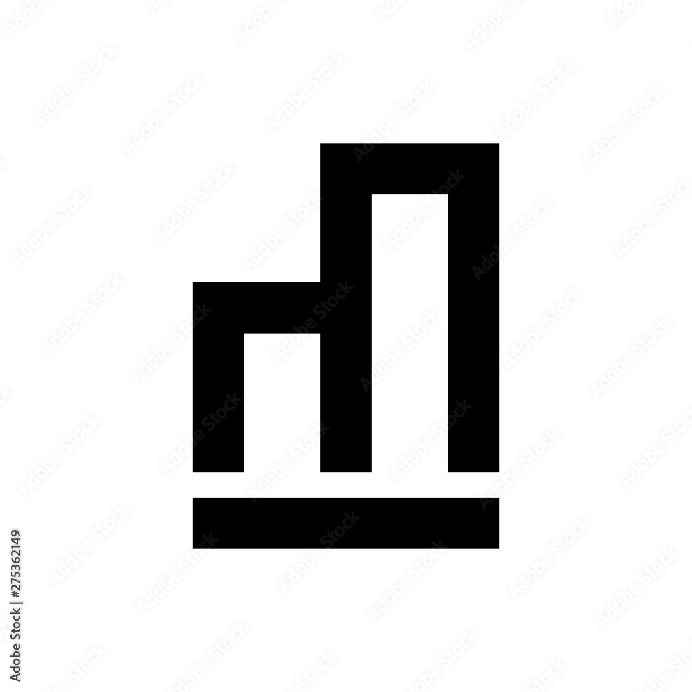 Obraz premium Letter M logo design vector